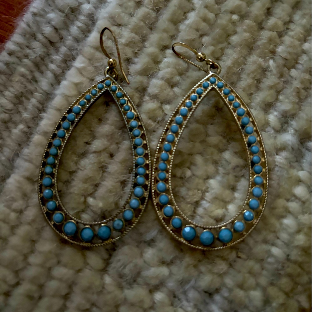 Turquoise Drop Earrings